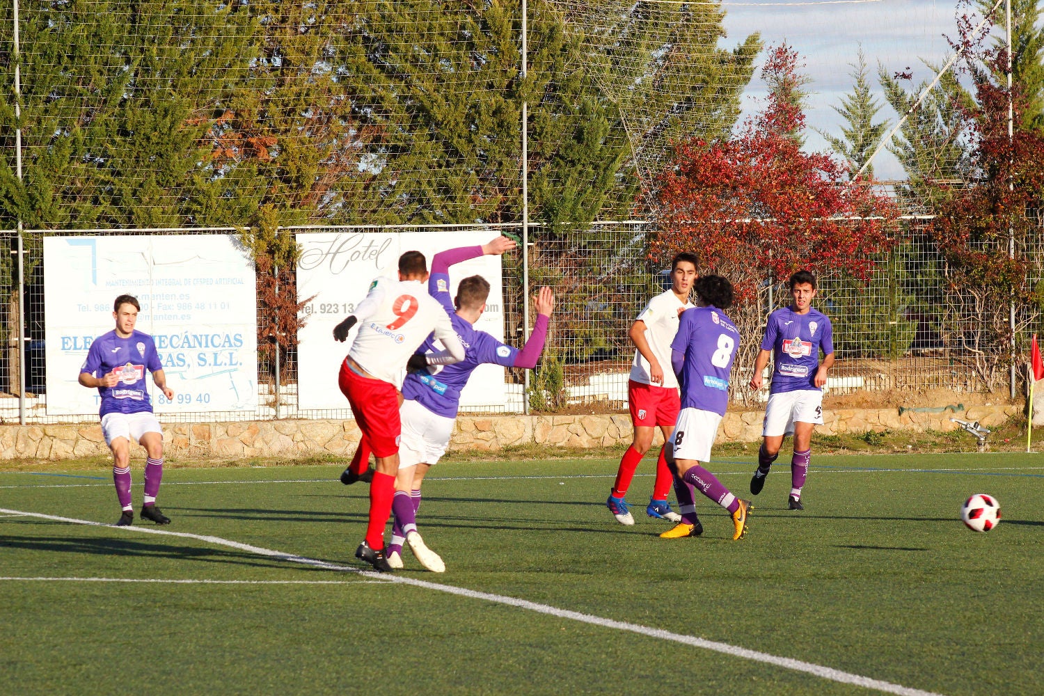 Encuentro correspondiente a la jornada 15 del Grupo VIII de Tercera División