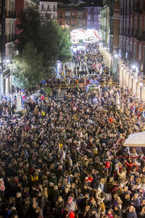 Fotos: Encendido de las luces de Navidad en Valladolid