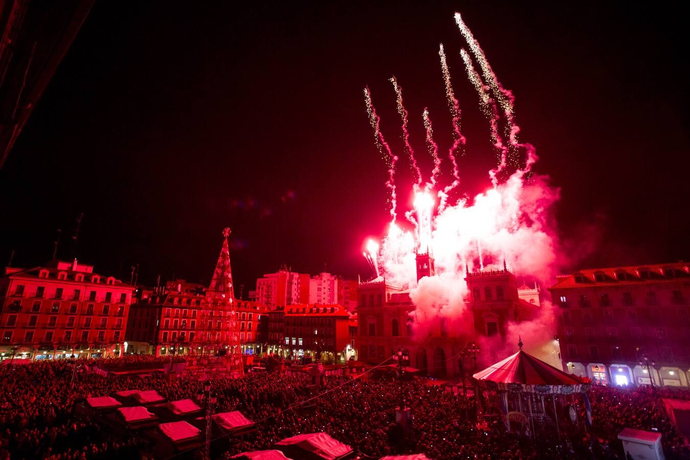 Fotos: Encendido de las luces de Navidad en Valladolid