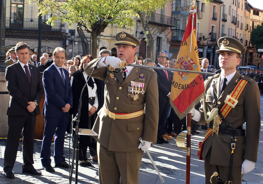 Fotos: Jura de Bandera en la Plaza Mayor de Segovia