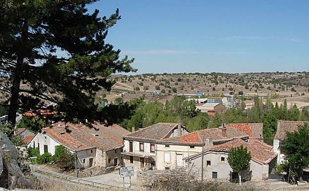 Casco urbano de Cerezo de Abajo. 