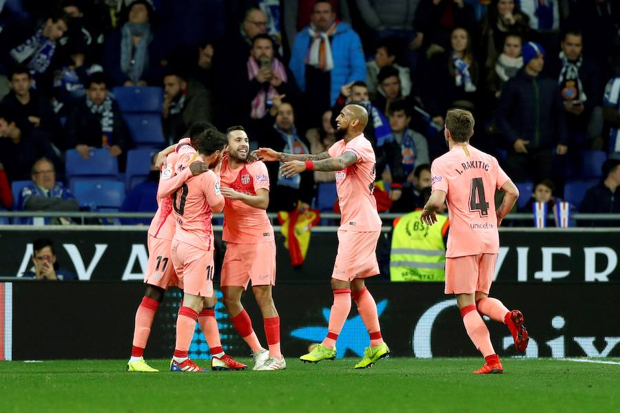 Fotos: Las mejores imágenes del Espanyol-Barcelona