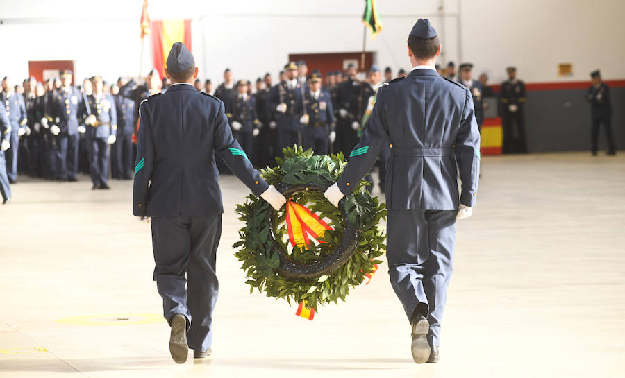 Fotos: Acto en honor a la patrona en la Base Aérea Militar en Villanubla