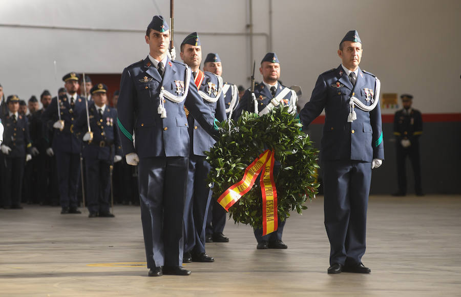 Fotos: Acto en honor a la patrona en la Base Aérea Militar en Villanubla