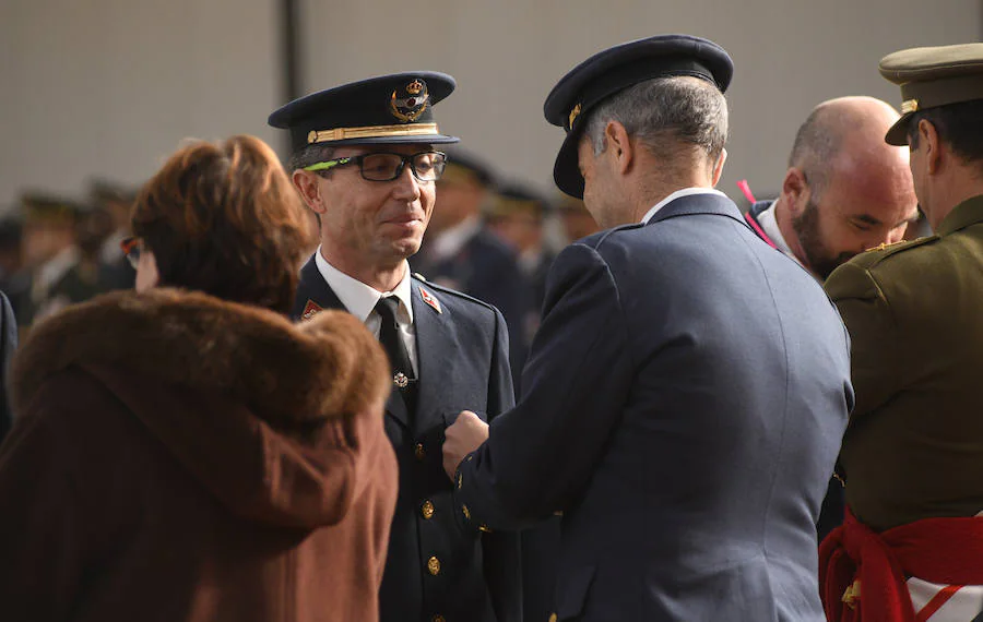 Fotos: Acto en honor a la patrona en la Base Aérea Militar en Villanubla