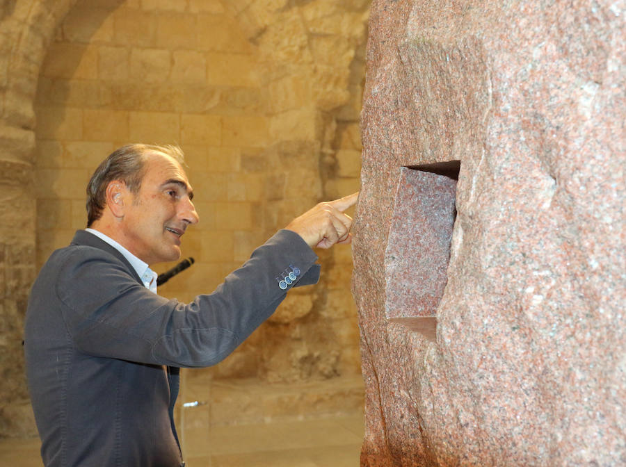 Fotos: Exposición en el Museo Patio Herreriano sobre Chillida y Jorge Guillén