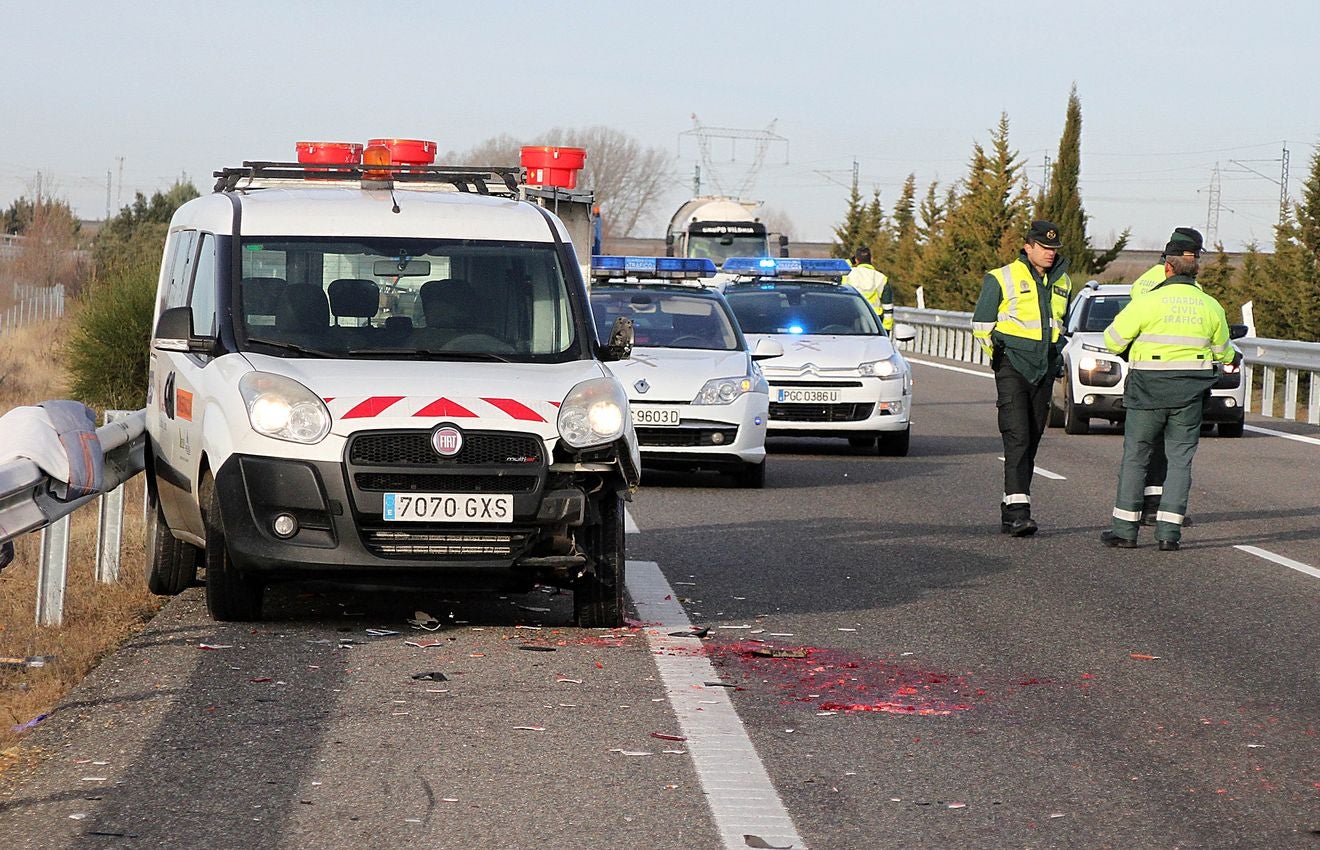 Imagen del lugar del accidente.