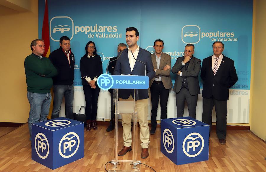 David Esteban informa de los acuerdos del Comité Electoral del PP de Valladolid