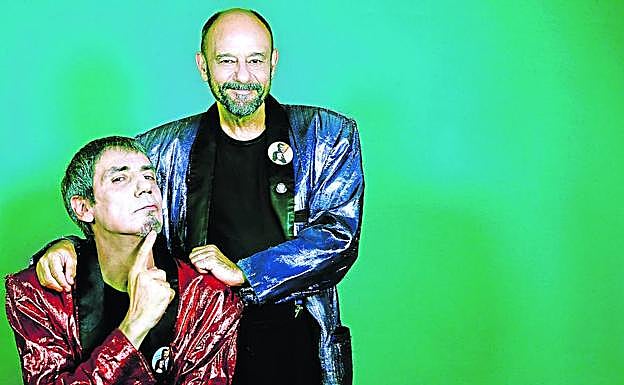 Carlos Faemino, de rojo, y Javier Cansado, de azul, regresan este fin de semana a Valladolid.