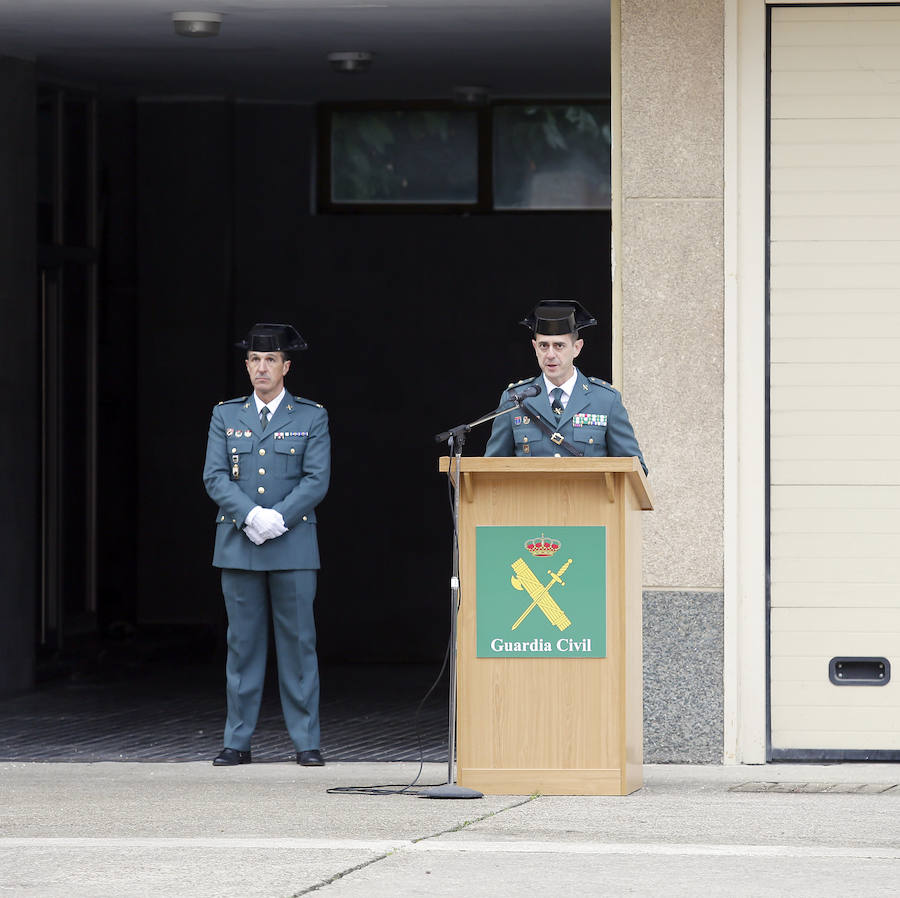Fotos: Toma de posesión del nuevo jefe de la comandancia de la Guardia Civil
