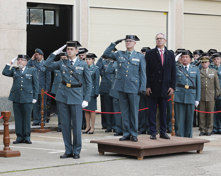 Fotos: Toma de posesión del nuevo jefe de la comandancia de la Guardia Civil