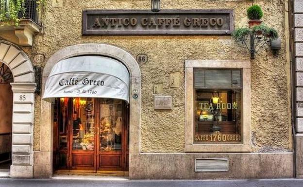 Antico Caffè Grecco, Roma. 