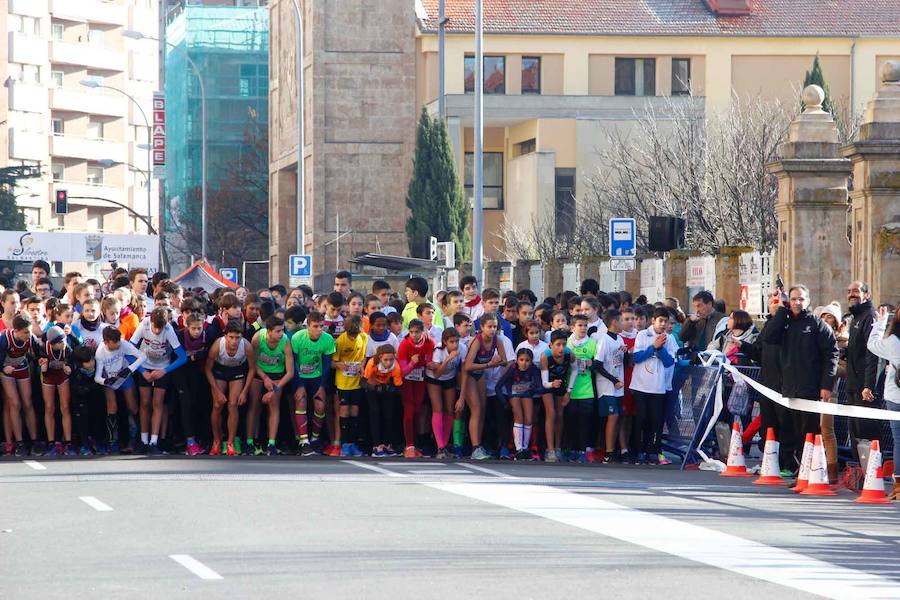 Fotos: Tercera carrera de niños de la San Silvestre salmantina