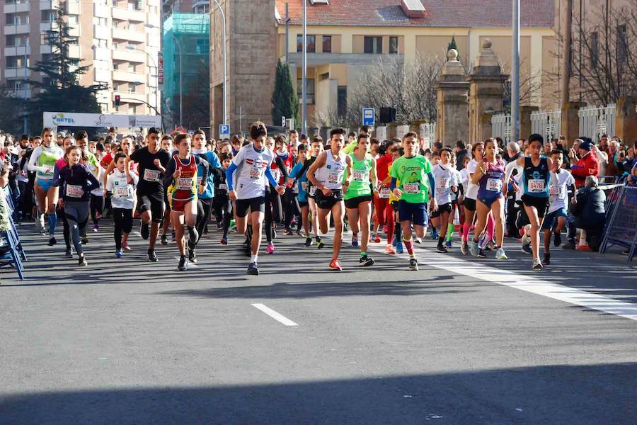 Fotos: Tercera carrera de niños de la San Silvestre salmantina