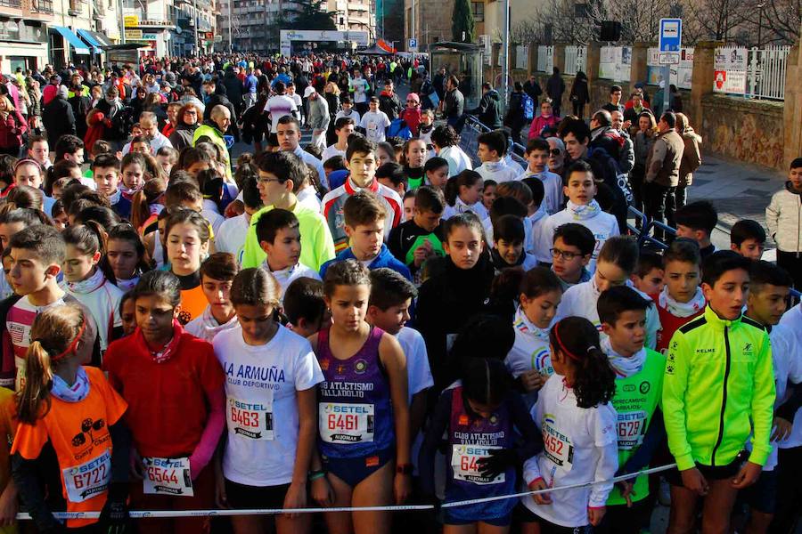 Fotos: Tercera carrera de niños de la San Silvestre salmantina