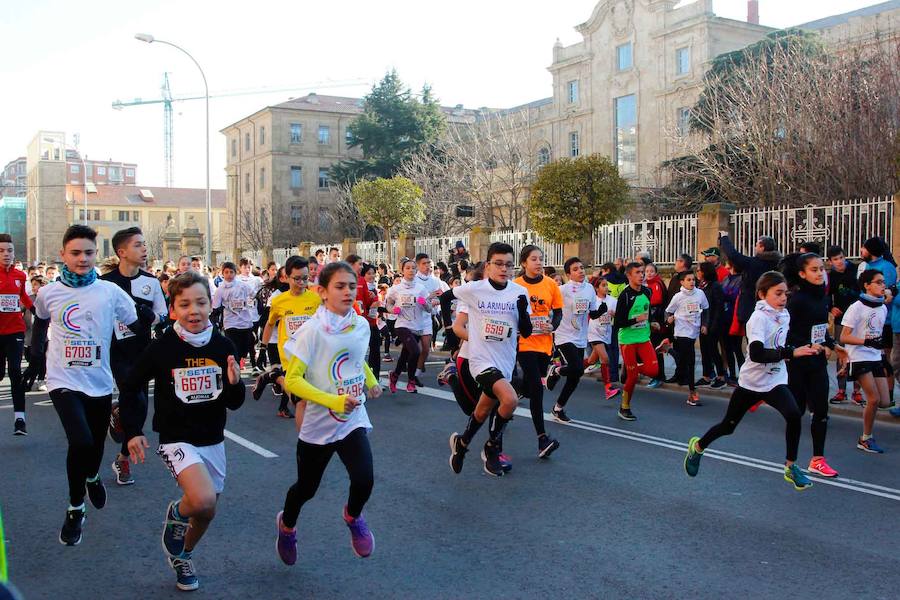 Fotos: Tercera carrera de niños de la San Silvestre salmantina