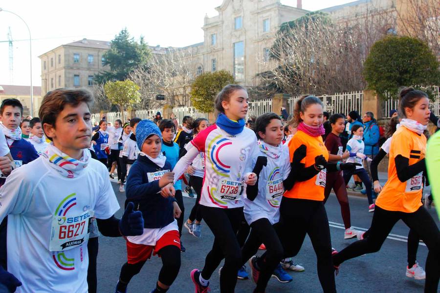 Fotos: Tercera carrera de niños de la San Silvestre salmantina