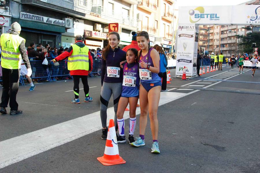 Fotos: Tercera carrera de niños de la San Silvestre salmantina