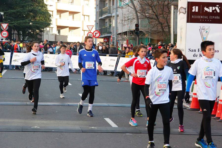 Fotos: Tercera carrera de niños de la San Silvestre salmantina