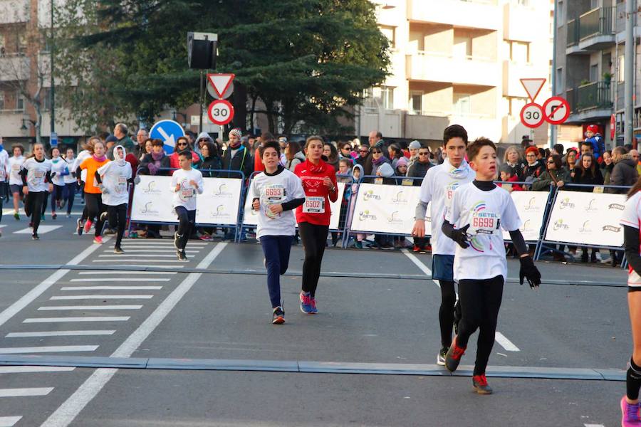 Fotos: Tercera carrera de niños de la San Silvestre salmantina