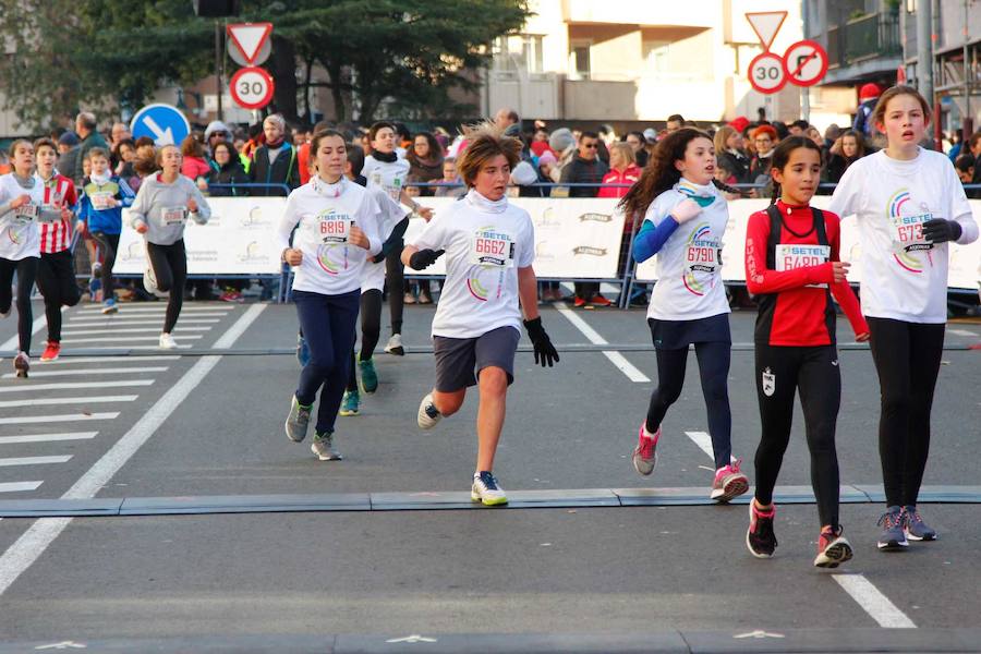 Fotos: Tercera carrera de niños de la San Silvestre salmantina