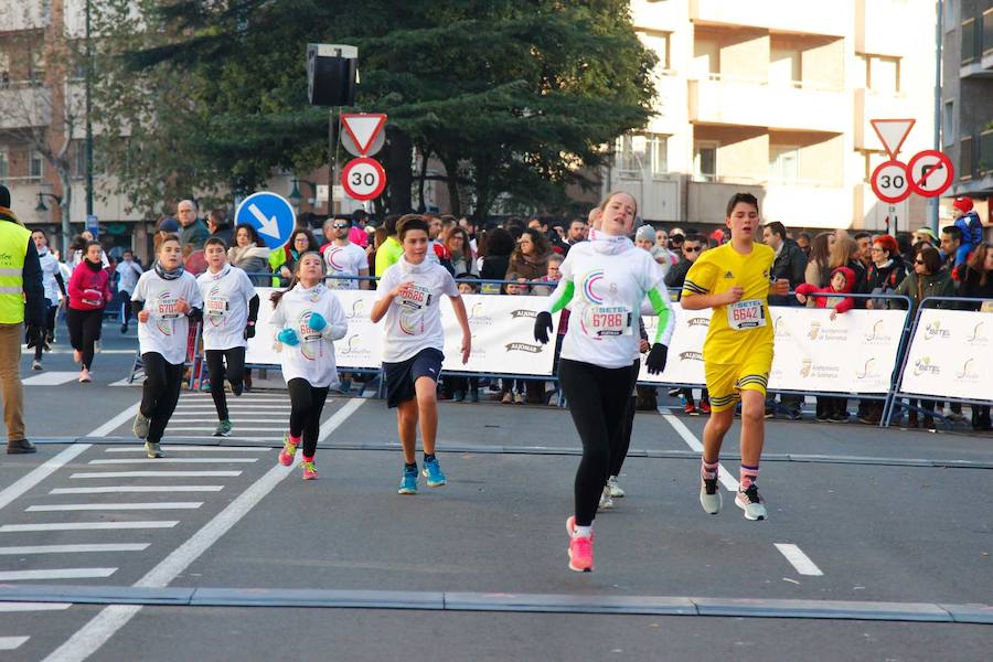 Fotos: Tercera carrera de niños de la San Silvestre salmantina