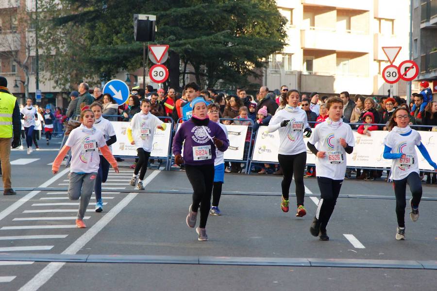 Fotos: Tercera carrera de niños de la San Silvestre salmantina