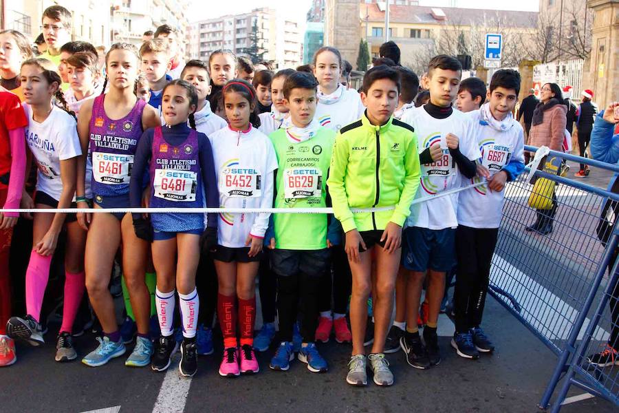 Fotos: Tercera carrera de niños de la San Silvestre salmantina