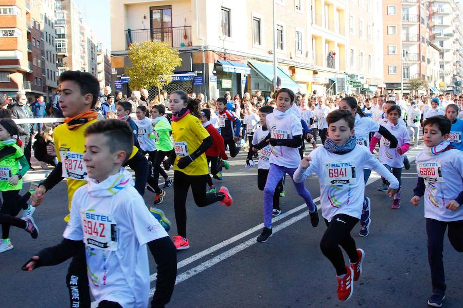 Fotos: Segunda carrera de niños de la San Silvestre salmantina