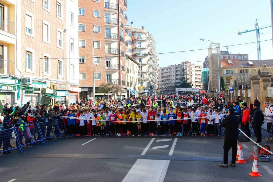 Fotos: Segunda carrera de niños de la San Silvestre salmantina