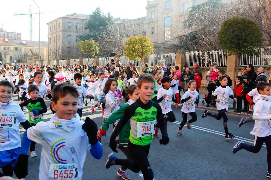 Fotos: Primera carrera de niños de la San Silvestre Salmantina