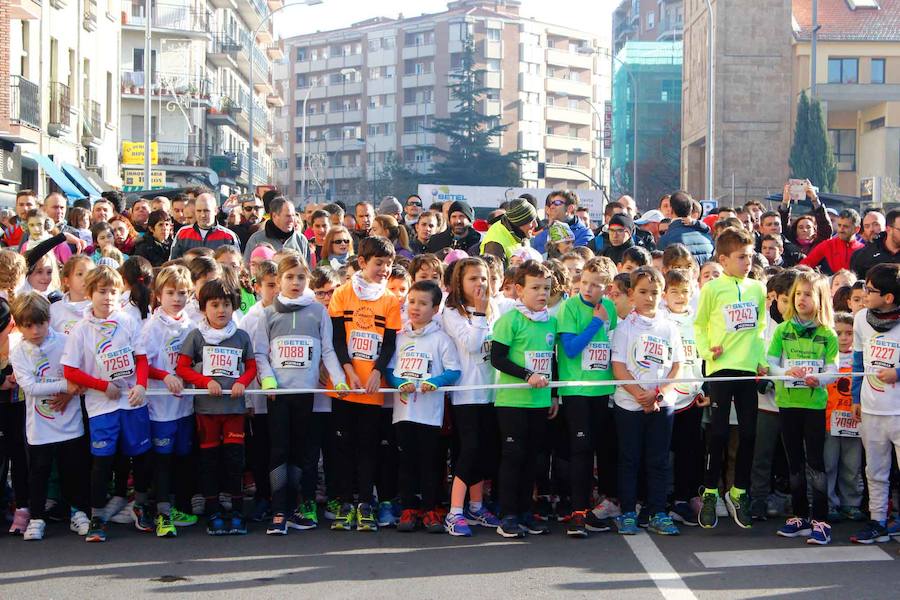 Fotos: Primera carrera de niños de la San Silvestre Salmantina