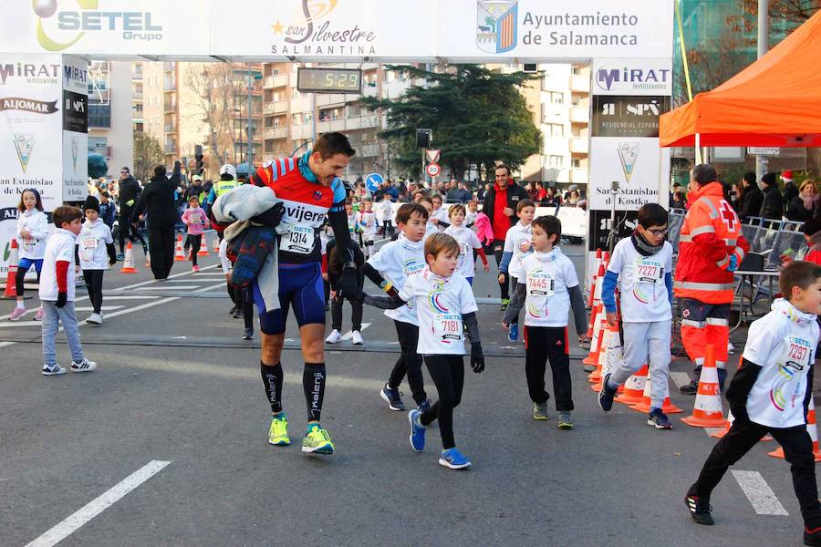 Fotos: Primera carrera de niños de la San Silvestre Salmantina