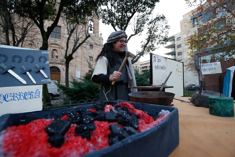 Fotos: Belén viviente en la Plaza de los Bandos de Salamanca