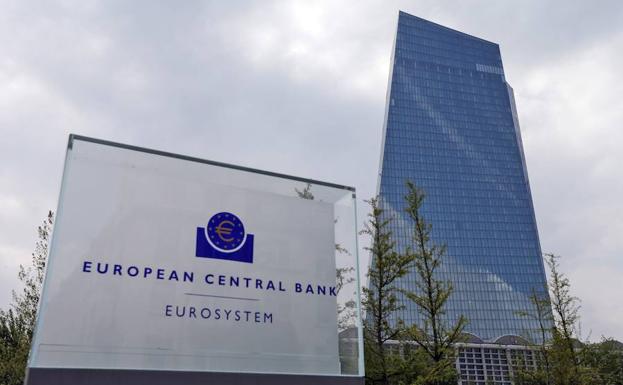 Sede del Banco Central Europeo (BCE) en Fráncfort, Alemania. 