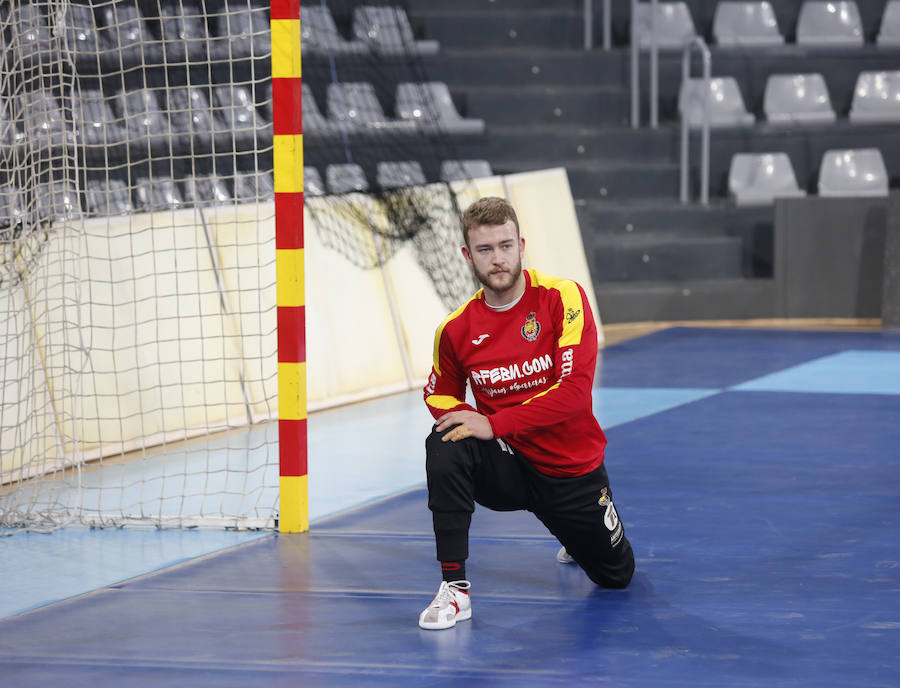 Fotos: La Selección Española ya entrena en el pabellón