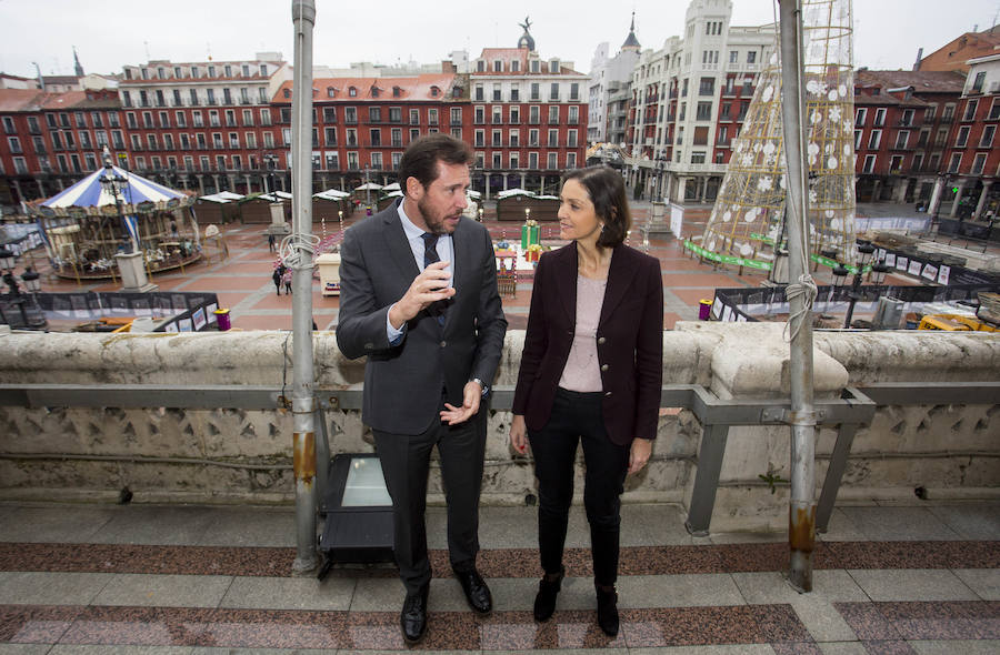 Fotos: Visita de la ministra de Industria, Comercio y Turismo, Reyes Maroto, a Valladolid