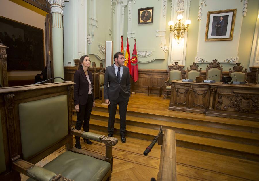 Fotos: Visita de la ministra de Industria, Comercio y Turismo, Reyes Maroto, a Valladolid