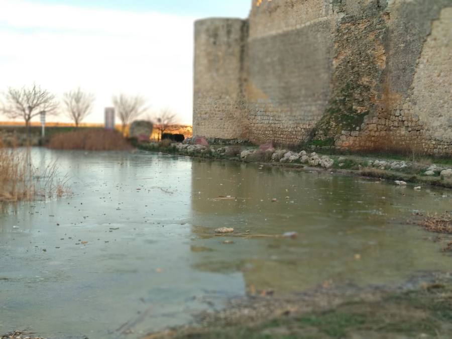 Helada en Medina de Rioseco.