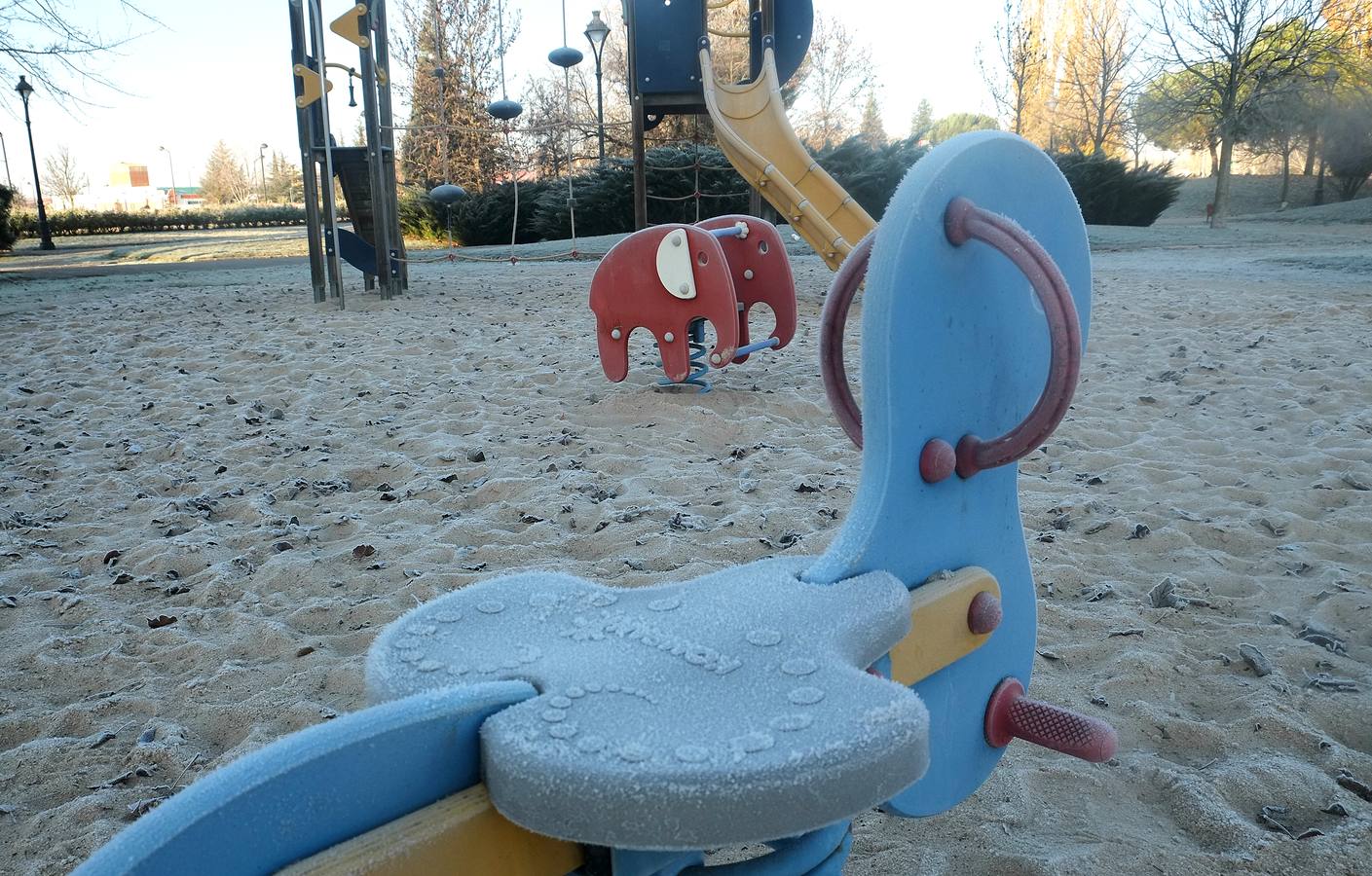 Fotos: Helada en Valladolid