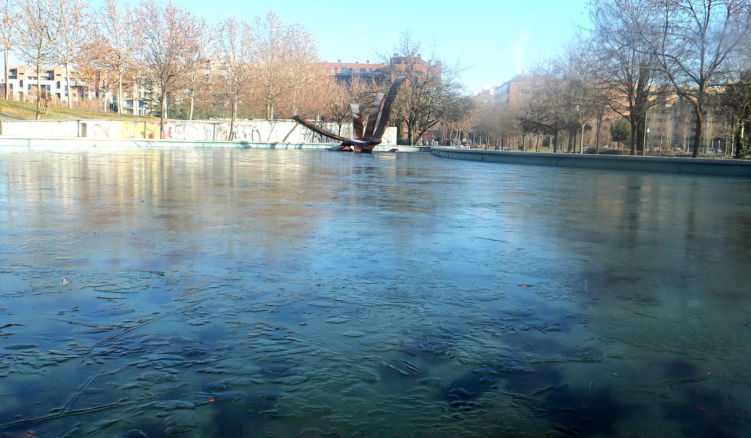 Fotos: Helada en Valladolid