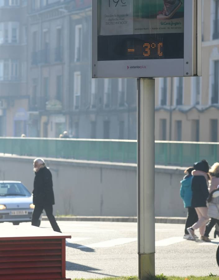 Fotos: Helada en Valladolid