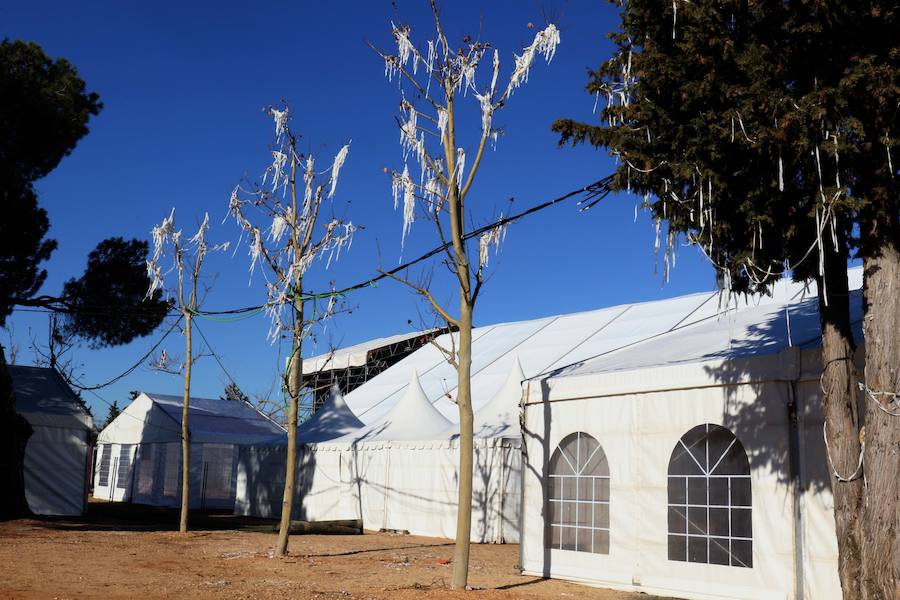 La antes conocida como la Antigua Hípica se prepara para albergar a los 30.000 moteros que espera la organización este año