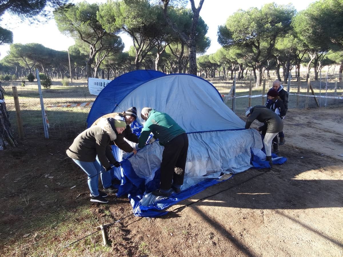 Los asistentes contarán este año con una «importante novedad» en forma de «carpa gigante» instalada a continuación del escenario en la plaza principal de la campa