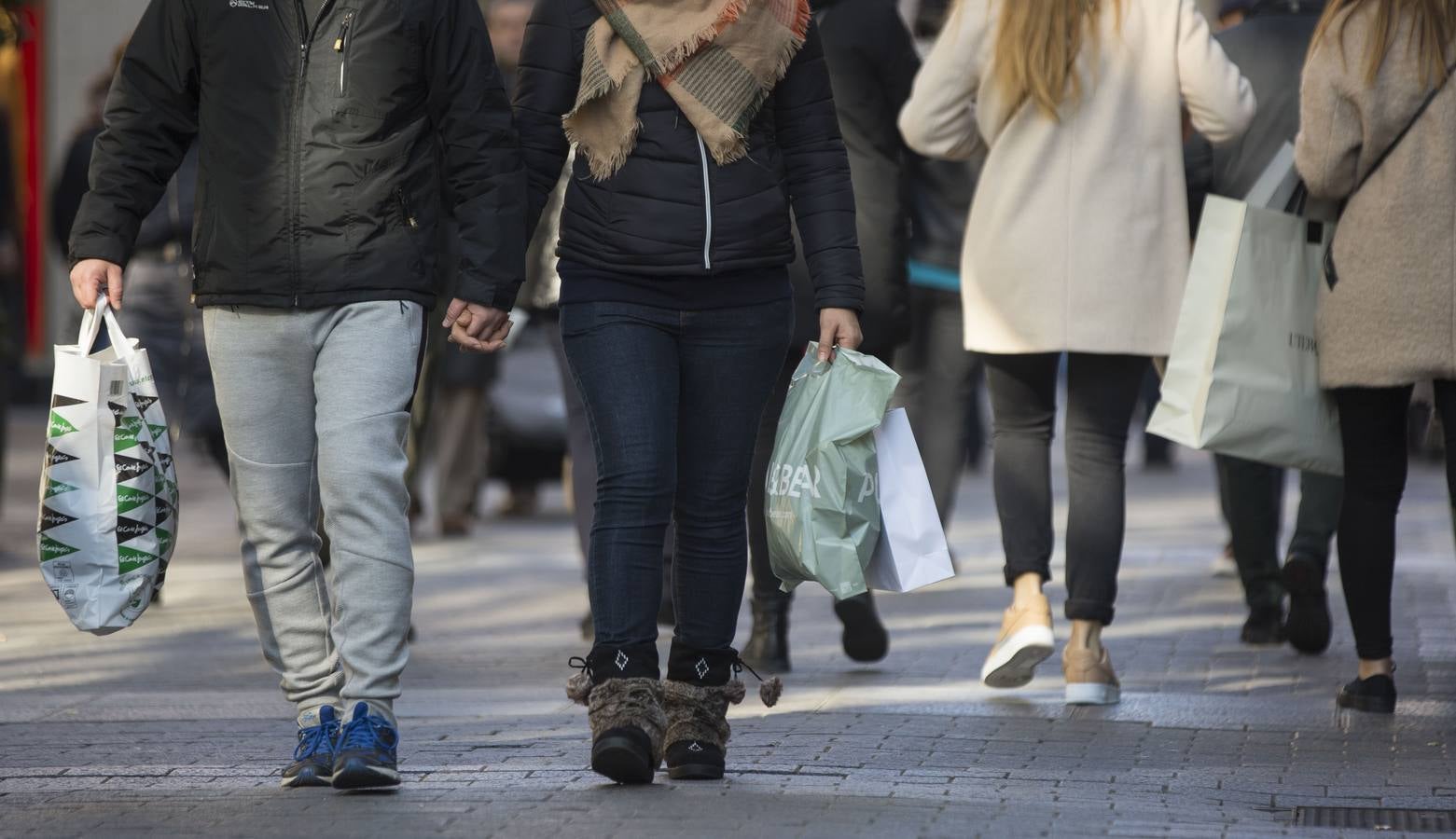 Fotos: Lunes 7 de enero, primer día de rebajas generales en Valladolid