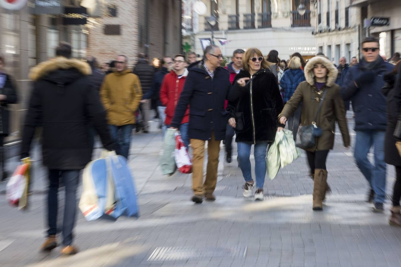 Fotos: Lunes 7 de enero, primer día de rebajas generales en Valladolid