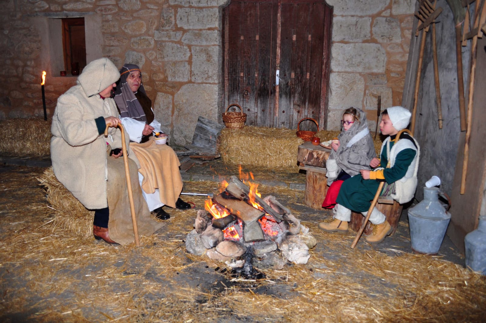 Fotos: Adoración de los Reyes Magos que se llevó a cabo el día 5 en Robladillo