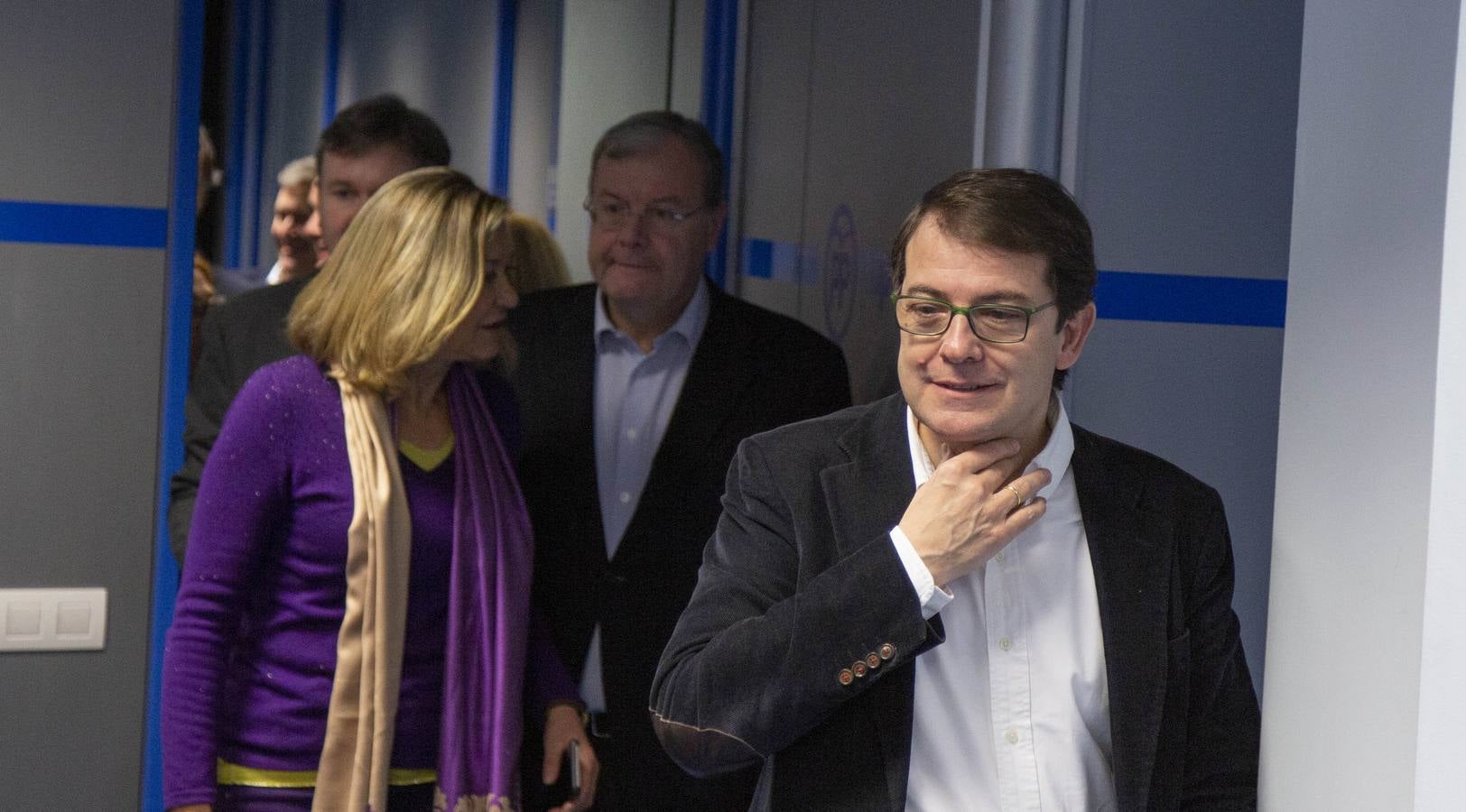 El presidente del PP de Castilla y León, Alfonso Fernández Mañueco, ha afirmado hoy que apuesta «claramente por que gobierne la lista más votada»