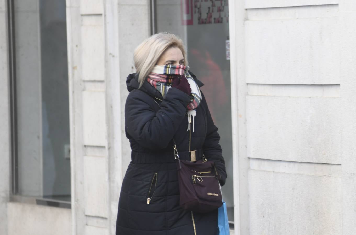 Fotos: Jornada de intenso frío en Valladolid