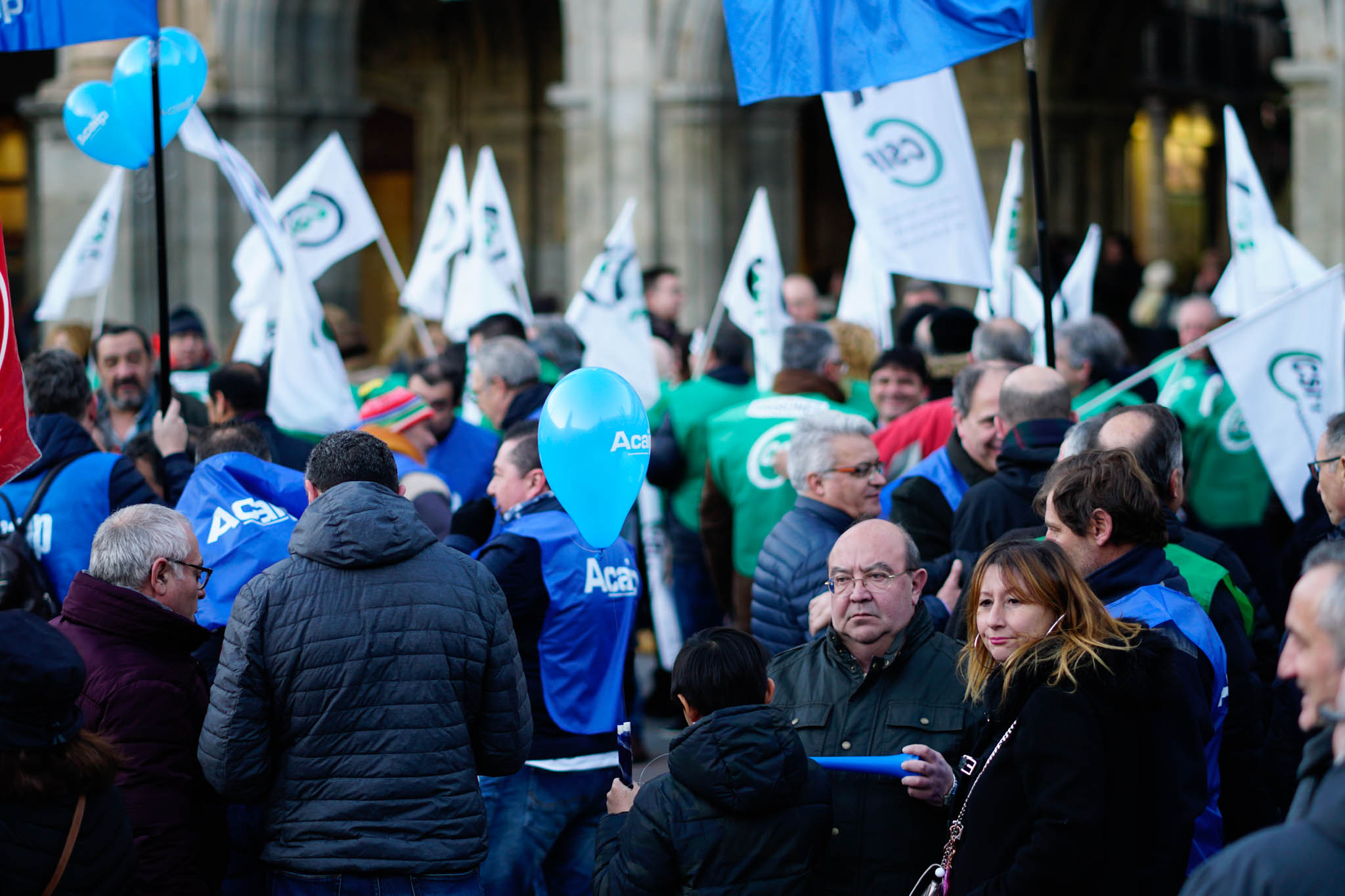 Reclaman «mejoras laborales y más efectivos» y anuncian que seguirán con sus movilizaciones 